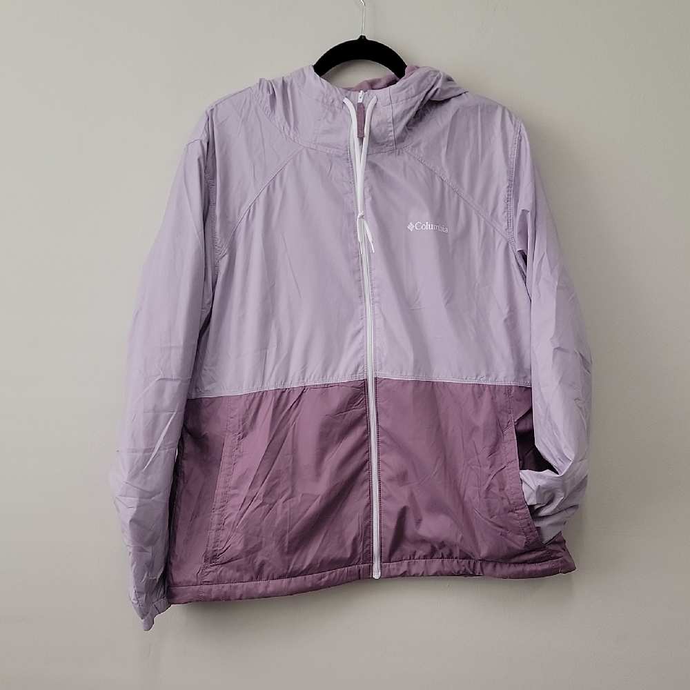 Columbia Two-Tone Lavender and Plum Jacket